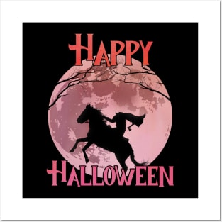 Happy Halloween - The Headless Horseman Posters and Art